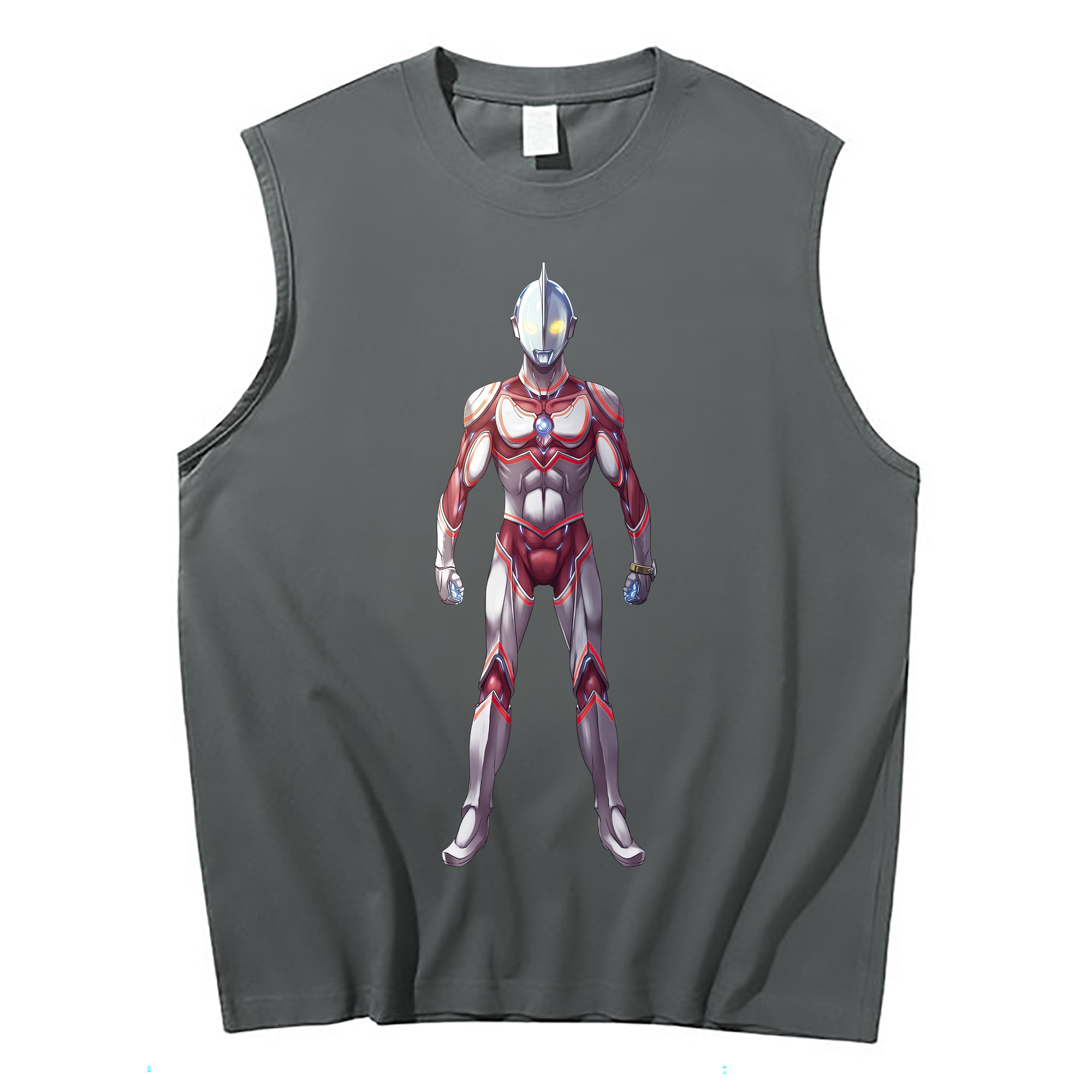 （画像用） ウルトラマン Ultraman コットン100％タンクトップ（フロントプリント）